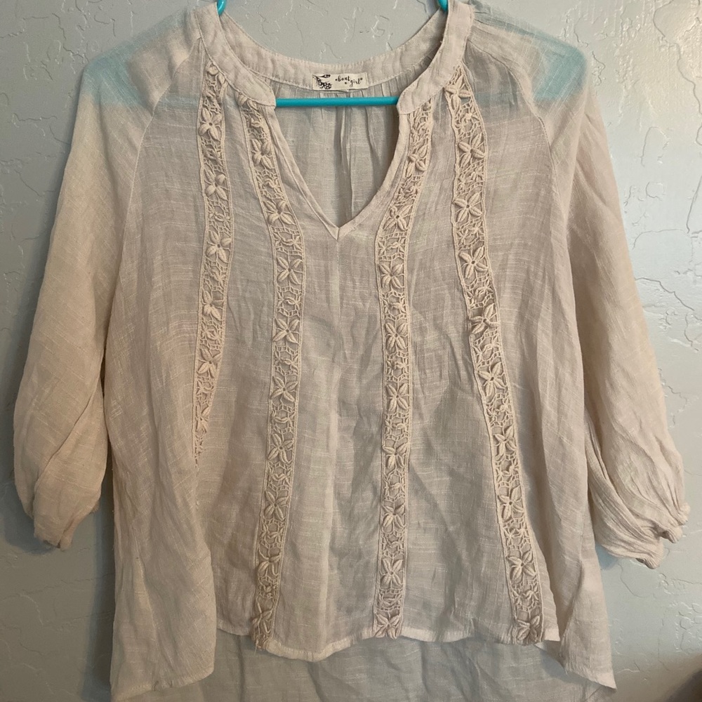 Sheer blouse